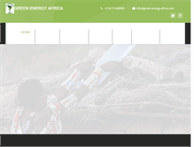 Tablet Screenshot of green-energy-africa.com